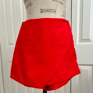 Vestique Lipstick Red Skirt size S